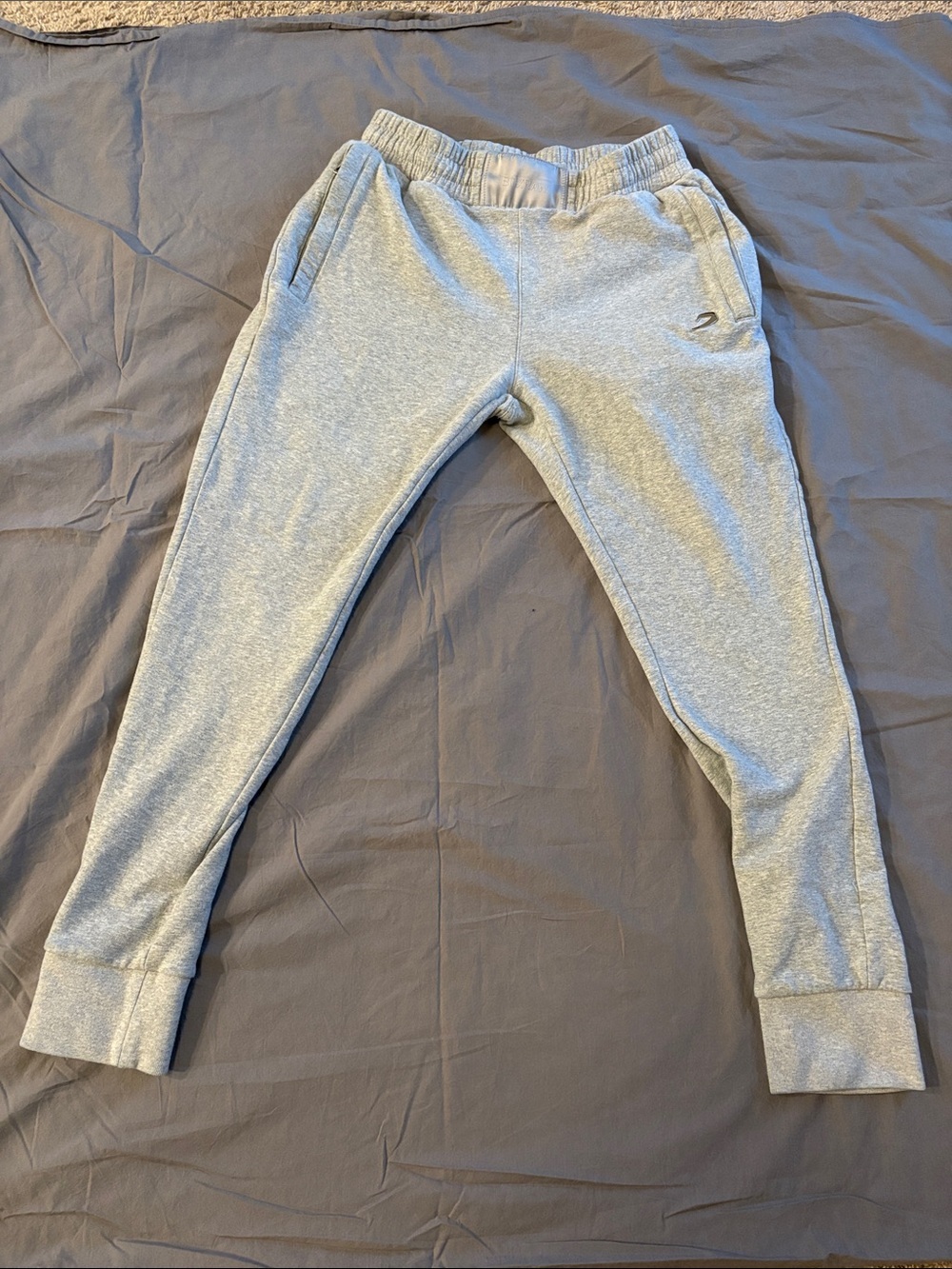 BOXRAW Men's Grey Athleisure Jogger Sweatpants